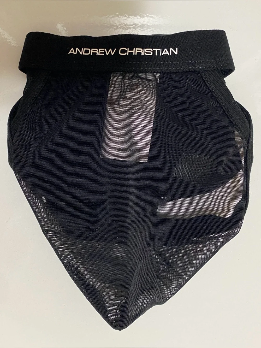 NWT! Andrew Christian Jumper Jock MED Black 🥵